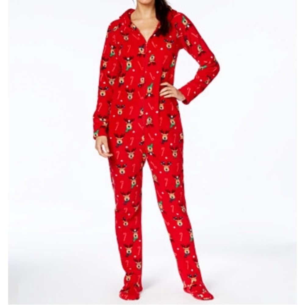 Reindeer Christmas holiday pajamas
